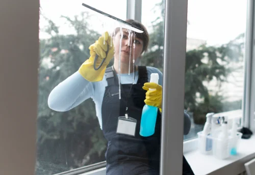 Nettoyage de vitres intérieures et extérieures à Chasseneuil